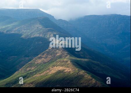 Mountain scenery, Ts'ehlanyane National Park, Lesotho Stock Photo