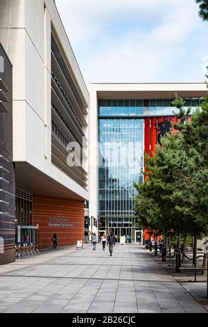 City University Parkside and Curzon building entrances exterior. Stock Photo