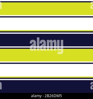 Colourful Classic Fashion Stripe Pattern - This is a classic horizontal striped pattern suitable for shirt printing, textiles, jersey, jacquard patter Stock Vector