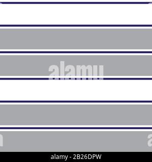 Colourful Classic Fashion Stripe Pattern - This is a classic horizontal striped pattern suitable for shirt printing, textiles, jersey, jacquard patter Stock Vector