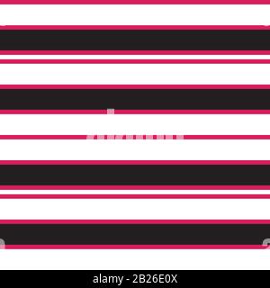 Colourful Classic Fashion Stripe Pattern - This is a classic horizontal striped pattern suitable for shirt printing, textiles, jersey, jacquard patter Stock Vector