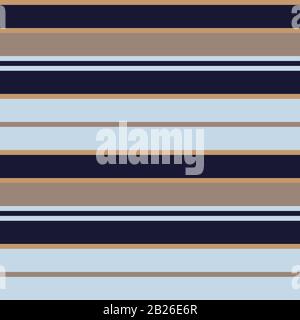 Colourful Classic Fashion Stripe Pattern - This is a classic horizontal striped pattern suitable for shirt printing, textiles, jersey, jacquard patter Stock Vector