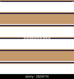 Colourful Classic Fashion Stripe Pattern - This is a classic horizontal striped pattern suitable for shirt printing, textiles, jersey, jacquard patter Stock Vector