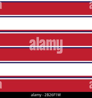 Colourful Classic Fashion Stripe Pattern - This is a classic horizontal striped pattern suitable for shirt printing, textiles, jersey, jacquard patter Stock Vector