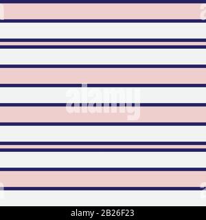 Colourful Classic Fashion Stripe Pattern - This is a classic horizontal striped pattern suitable for shirt printing, textiles, jersey, jacquard patter Stock Vector