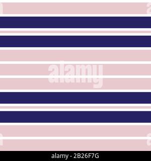 Colourful Classic Fashion Stripe Pattern - This is a classic horizontal striped pattern suitable for shirt printing, textiles, jersey, jacquard patter Stock Vector
