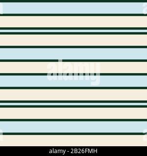 Colourful Classic Fashion Stripe Pattern - This is a classic horizontal striped pattern suitable for shirt printing, textiles, jersey, jacquard patter Stock Vector