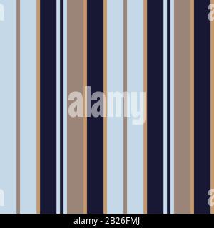 Classic Fashion Vertical Stripe Pattern - This is a classic vertical striped pattern suitable for shirt printing, textiles, jersey, jacquard patterns Stock Vector