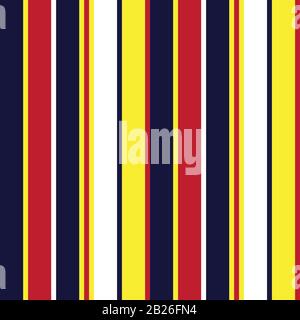 Classic Fashion Vertical Stripe Pattern - This is a classic vertical striped pattern suitable for shirt printing, textiles, jersey, jacquard patterns Stock Vector