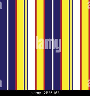 Classic Fashion Vertical Stripe Pattern - This is a classic vertical striped pattern suitable for shirt printing, textiles, jersey, jacquard patterns Stock Vector