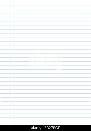 Vector illustration line of notebook for use as background Stock Vector