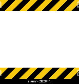 Hazard texture. Yellow and black diagonal stripes. Caution or warning ...