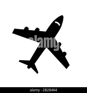 Vector icons of airplanes icon Stock Vector