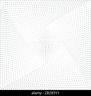 Pop art texture for poster, Halftone pattern with dot and circles. Twisted grunge pattern, Dot texture background, postcards, business cards, labels Stock Vector