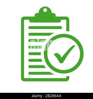 Compliance inspection approved vector icon Stock Vector