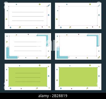 Access card, Sticker Label, Identity cards, Name badges, Name Tag Stock Vector