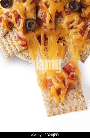 Triscuit Nachos Stock Photo