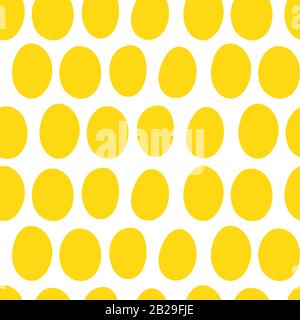 This is a illustration of Hand-painted Aligned polka dot pattern variation Stock Vector