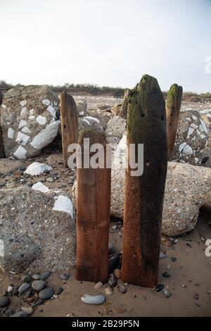 Spurn Head North Yorkshire Stock Photo