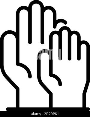 hands with star trophy winner icon Stock Vector Image & Art - Alamy