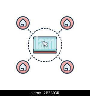 Online support icon Stock Vector