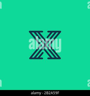X logo, Letter X logo design , x initial logo. modern x logotype Stock Vector
