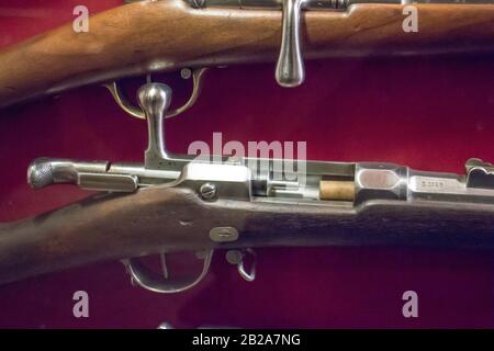 A French Chassepot Infantry Rifle M 1866, Calibre 11 Mm Chassepot ...