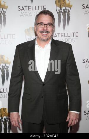 Beverly Hills, Ca. 1st Mar, 2020. Vince Gilligan, at the International Press Academy 24th Satellite Awards at Viceroy L'Ermitage in Beverly Hills, California on March 1, 2020. Credit: Faye Sadou/Media Punch/Alamy Live News Stock Photo