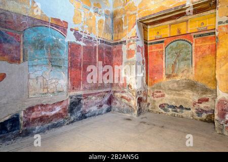 Oplontis Villa of Poppea - Calidarium Stock Photo