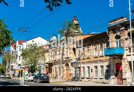 Historic buildings in Samara, Russia Stock Photo