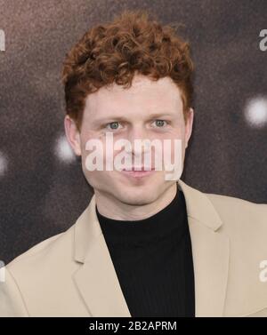 Caleb Foote arrives at the Warner Bros Pictures' THE WAY BACK Los