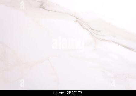 Bleached marble texture with gray veins. Stone background. Stock Photo