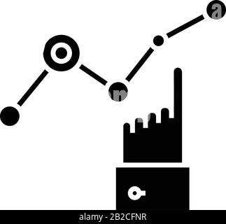 box chain glyph icon vector illustration Stock Vector Image & Art - Alamy