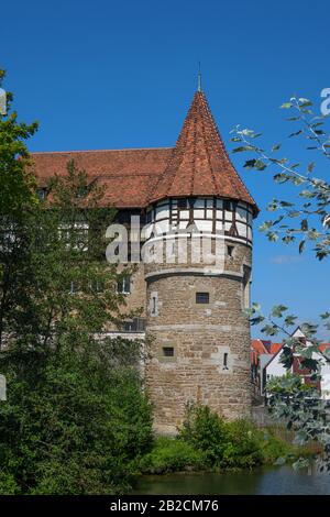 Tower Wasserturm in Balingen, Germany Stock Photo