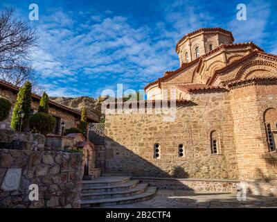 indide the Monastery of Great Meteoron Stock Photo