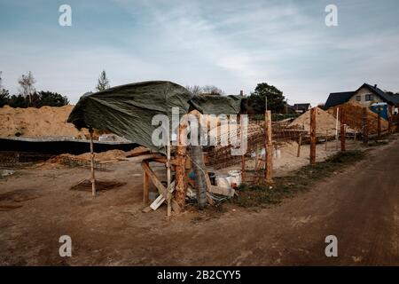 steel bars for reinforcement Stock Photo