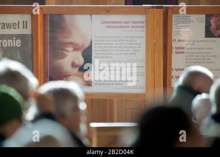Anti abortion movement in Gdansk, Poland March 1st 2020 © Wojciech Strozyk / Alamy Stock Photo