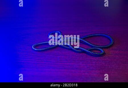 Lilac is a colour that is a pale violet tone representing the average colour of most lilac flowers. It might also be described as dark mauve or light Stock Photo
