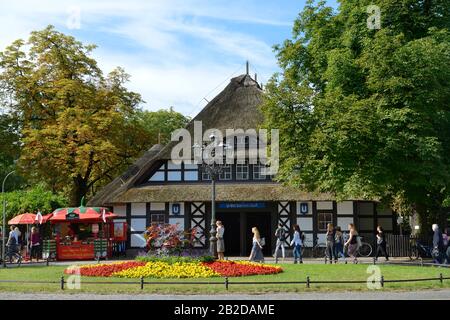 U-Bahnhof Dahlem Dorf, Koenigin-Luise-Strasse, Dahlem, Steglitz-Zehlendorf, Berlin, Deutschland Stock Photo