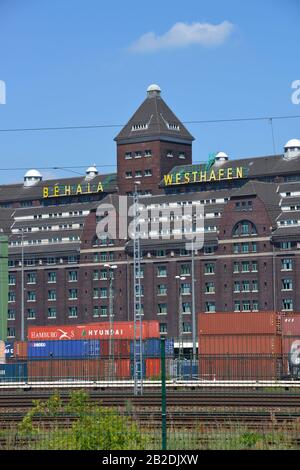 Lagerhaus, Behala, Westhafen, Moabit, Berlin, Deutschland Stock Photo