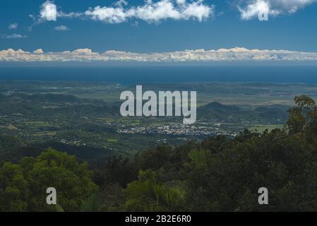 Scenic Route, Maricao, PR Stock Photo