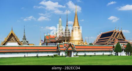 Royal Palace in Bangkok Thailand Stock Photo