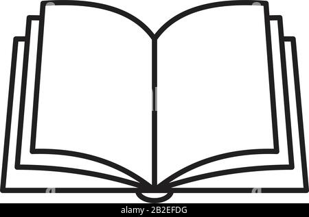 Book icon template black color editable. Book icon symbol Flat vector illustration for graphic and web design. Stock Vector