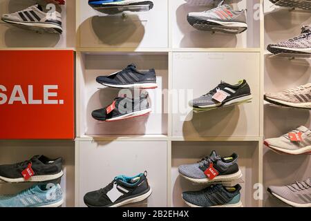 Adidas shop stand hi res stock photography and images Alamy