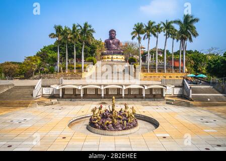 big Buddhist statue in changhua, taiwan Stock Photo