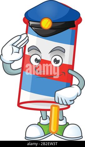 Police cute rocket character cartoon Stock Vector Image & Art - Alamy