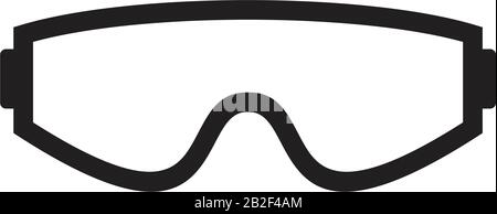 Glasses icon template black color editable. Glasses icon symbol Flat vector illustration for graphic and web design. Stock Vector