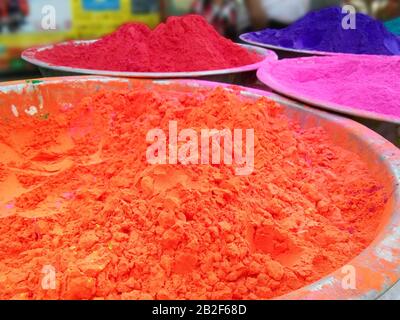 Holi powder paint for sale in Mysore, Karnataka, India