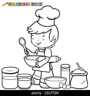 Cooking #Utensils #Chef  Coloring pages, Coloring pages for boys, Kitchen  tools