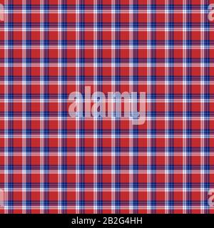 Tartan plaid pattern background. Texture for plaid, tablecloths, clothes, shirts, dresses, paper, bedding, blankets, quilts and other textile products Stock Vector